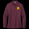 Ladies Silk Touch Long Sleeve Polo Thumbnail