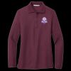Ladies Silk Touch Long Sleeve Polo Thumbnail