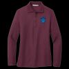 Ladies Silk Touch Long Sleeve Polo Thumbnail