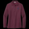 Ladies Silk Touch Long Sleeve Polo Thumbnail
