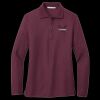 Ladies Silk Touch Long Sleeve Polo Thumbnail