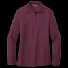 Ladies Silk Touch Long Sleeve Polo Thumbnail