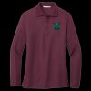 Ladies Silk Touch Long Sleeve Polo Thumbnail