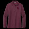 Ladies Silk Touch Long Sleeve Polo Thumbnail