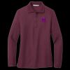 Ladies Silk Touch Long Sleeve Polo Thumbnail