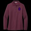 Ladies Silk Touch Long Sleeve Polo Thumbnail