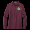 Ladies Silk Touch Long Sleeve Polo Thumbnail