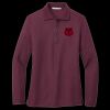 Ladies Silk Touch Long Sleeve Polo Thumbnail