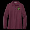 Ladies Silk Touch Long Sleeve Polo Thumbnail