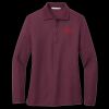 Ladies Silk Touch Long Sleeve Polo Thumbnail