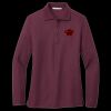 Ladies Silk Touch Long Sleeve Polo Thumbnail