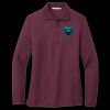 Ladies Silk Touch Long Sleeve Polo Thumbnail