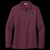 Ladies Silk Touch Long Sleeve Polo Thumbnail