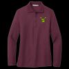 Ladies Silk Touch Long Sleeve Polo Thumbnail
