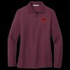 Ladies Silk Touch Long Sleeve Polo Thumbnail