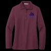 Ladies Silk Touch Long Sleeve Polo Thumbnail