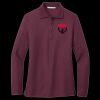 Ladies Silk Touch Long Sleeve Polo Thumbnail