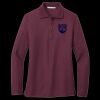Ladies Silk Touch Long Sleeve Polo Thumbnail