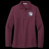 Ladies Silk Touch Long Sleeve Polo Thumbnail