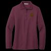 Ladies Silk Touch Long Sleeve Polo Thumbnail