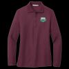 Ladies Silk Touch Long Sleeve Polo Thumbnail