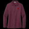 Ladies Silk Touch Long Sleeve Polo Thumbnail