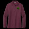 Ladies Silk Touch Long Sleeve Polo Thumbnail