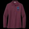 Ladies Silk Touch Long Sleeve Polo Thumbnail