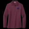 Ladies Silk Touch Long Sleeve Polo Thumbnail