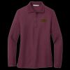 Ladies Silk Touch Long Sleeve Polo Thumbnail