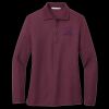 Ladies Silk Touch Long Sleeve Polo Thumbnail