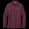Ladies Silk Touch Long Sleeve Polo Thumbnail