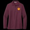 Ladies Silk Touch Long Sleeve Polo Thumbnail