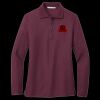 Ladies Silk Touch Long Sleeve Polo Thumbnail