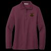 Ladies Silk Touch Long Sleeve Polo Thumbnail