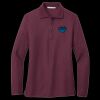 Ladies Silk Touch Long Sleeve Polo Thumbnail