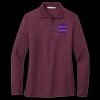 Ladies Silk Touch Long Sleeve Polo Thumbnail