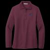 Ladies Silk Touch Long Sleeve Polo Thumbnail