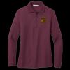 Ladies Silk Touch Long Sleeve Polo Thumbnail