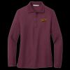 Ladies Silk Touch Long Sleeve Polo Thumbnail
