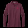 Ladies Silk Touch Long Sleeve Polo Thumbnail
