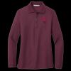 Ladies Silk Touch Long Sleeve Polo Thumbnail