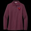 Ladies Silk Touch Long Sleeve Polo Thumbnail