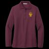 Ladies Silk Touch Long Sleeve Polo Thumbnail