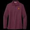 Ladies Silk Touch Long Sleeve Polo Thumbnail