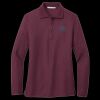 Ladies Silk Touch Long Sleeve Polo Thumbnail