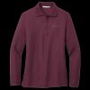 Ladies Silk Touch Long Sleeve Polo Thumbnail