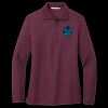 Ladies Silk Touch Long Sleeve Polo Thumbnail