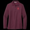 Ladies Silk Touch Long Sleeve Polo Thumbnail