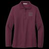 Ladies Silk Touch Long Sleeve Polo Thumbnail